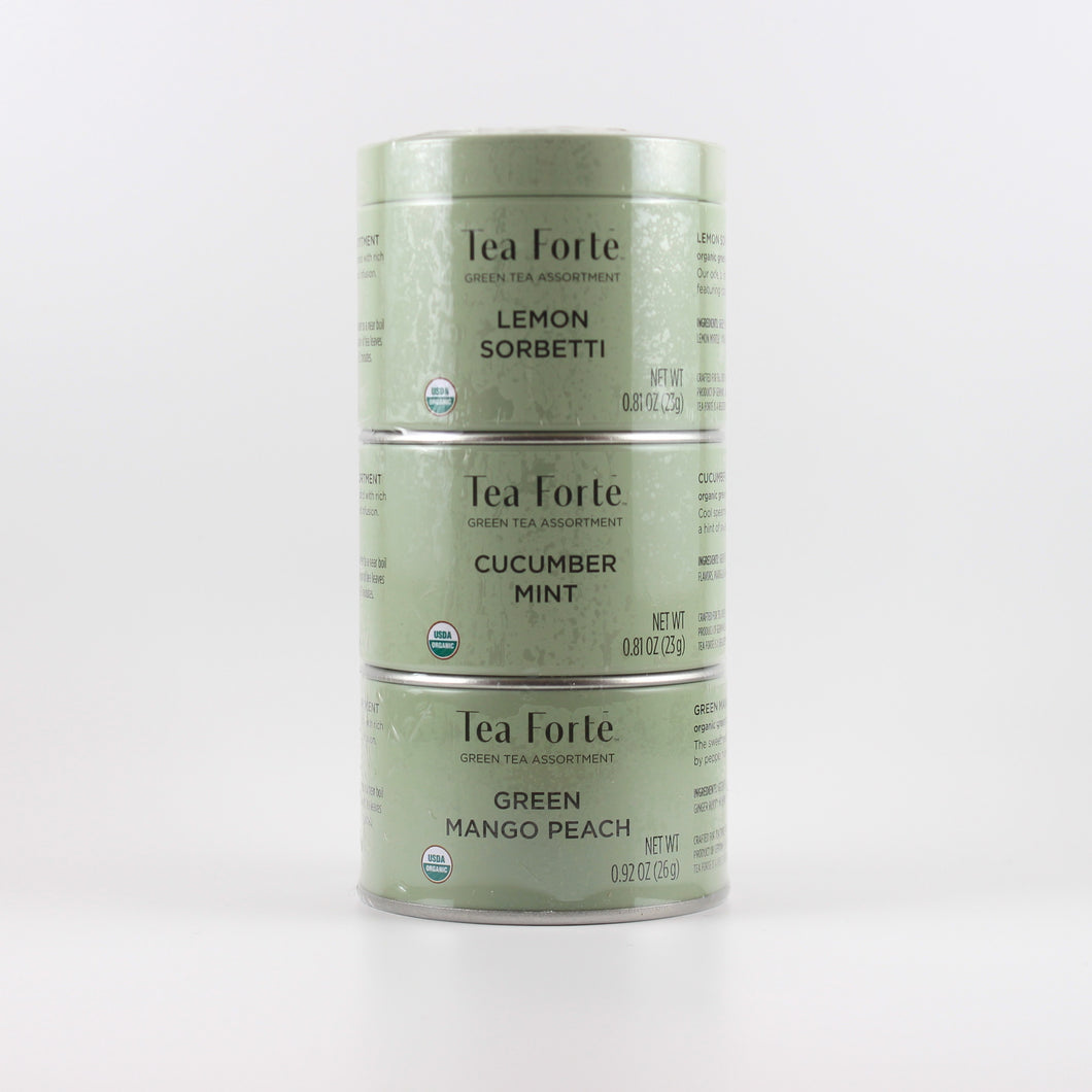 Loose Leaf Tea Trio - Green // Tea Forte