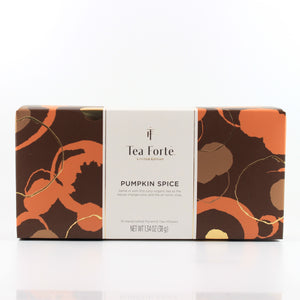 A photo of the Tea Forte Pumpkin Spice Petite Presentation Box from the Pumpkin Spice Everything gift box